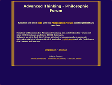 Tablet Screenshot of advanced-thinking.de
